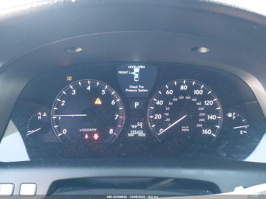 2007 Lexus Ls 460 VIN: JTHBL46F775035441 Lot: 43386649