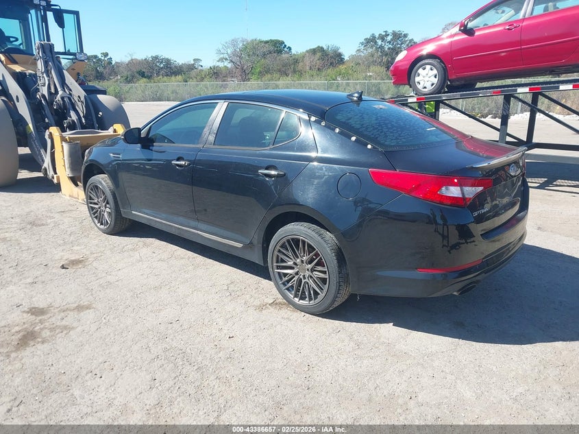 Vin: 5xxgr4a67dg155471, lot: 43881406, kia optima sx 20133