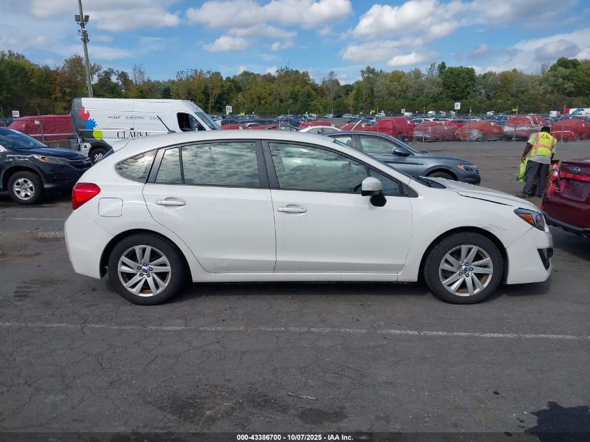 2016 Subaru Impreza 2.0I Premium VIN: JF1GPAB68G8329483 Lot: 43386700