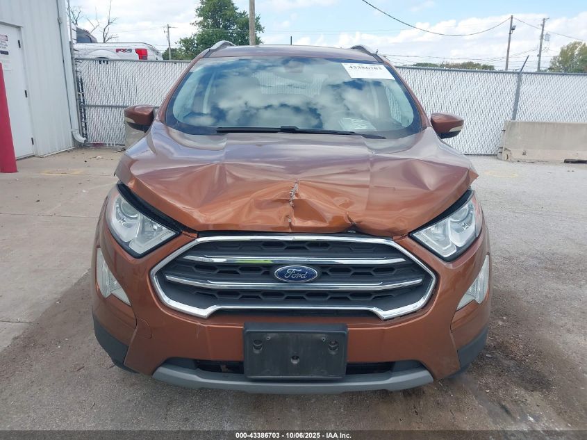 2018 Ford Ecosport Titanium VIN: MAJ6P1WL8JC216522 Lot: 43386703
