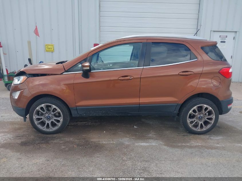 2018 Ford Ecosport Titanium VIN: MAJ6P1WL8JC216522 Lot: 43386703