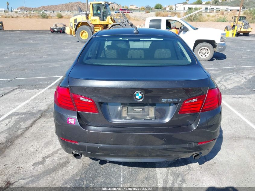 2011 BMW 535I VIN: WBAFR7C56BC803765 Lot: 43386733