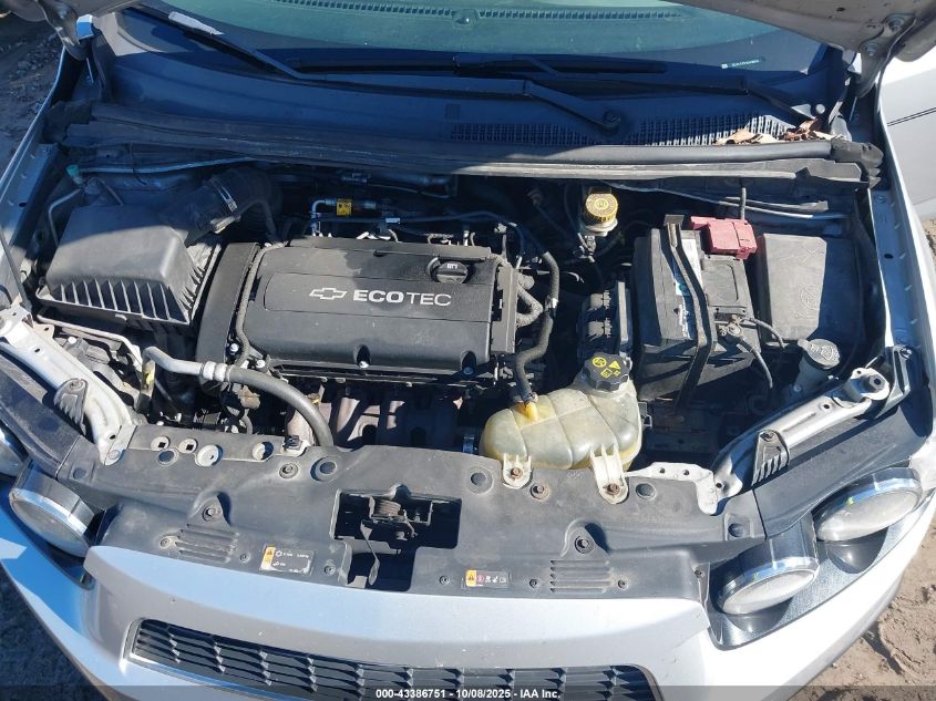 2012 Chevrolet Sonic 2Lt VIN: 1G1JC6SH1C4120056 Lot: 43386751