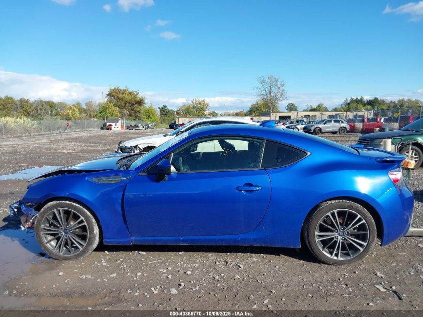 2015 Subaru Brz Limited VIN: JF1ZCAC1XF8603966 Lot: 43386770