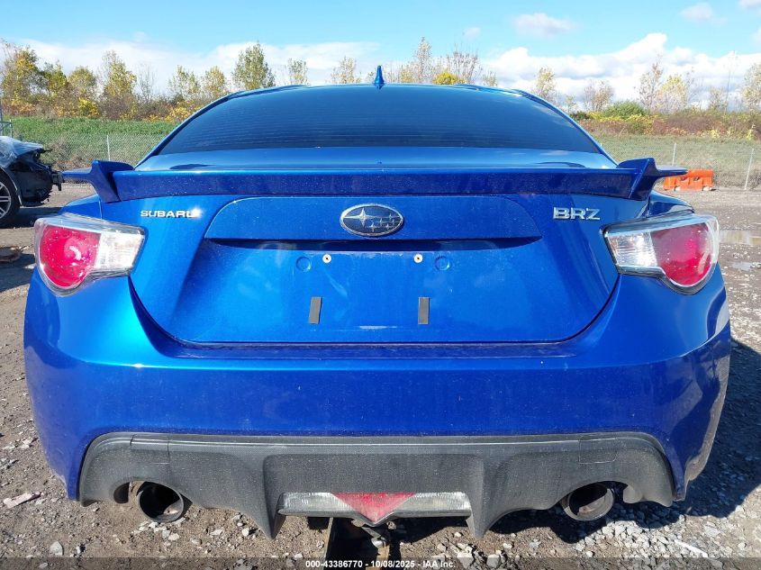 2015 Subaru Brz Limited VIN: JF1ZCAC1XF8603966 Lot: 43386770