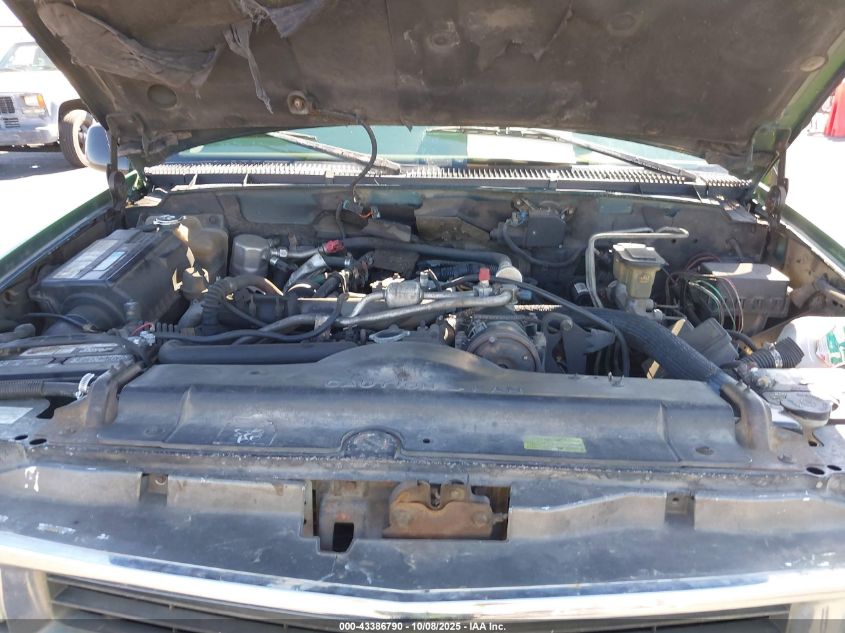 1997 Chevrolet Suburban 1500 VIN: 1GNGK16F9VJ359365 Lot: 43386790