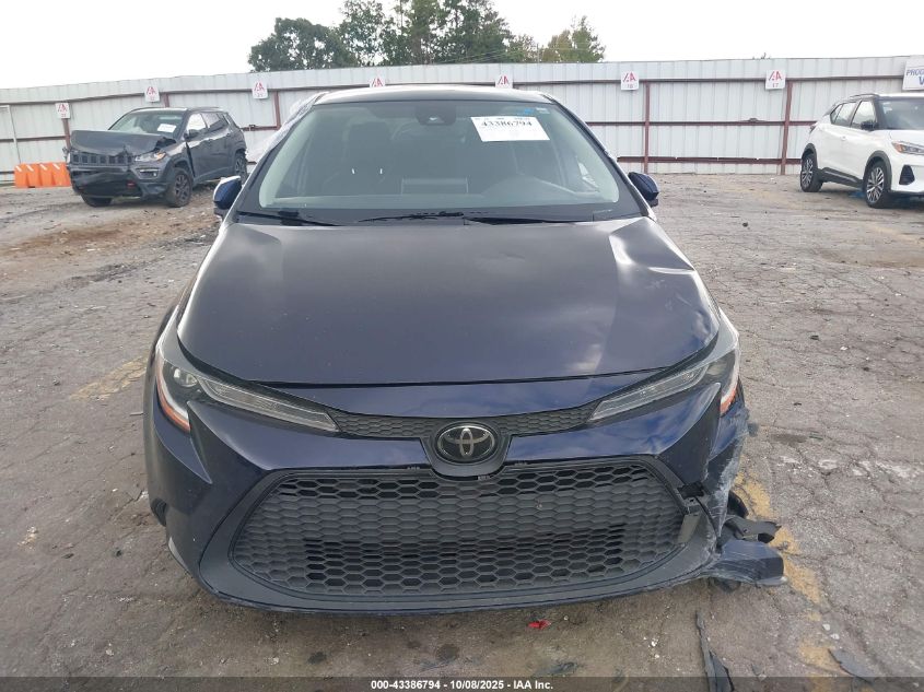 2020 Toyota Corolla Le VIN: JTDEPRAE8LJ045282 Lot: 43386794