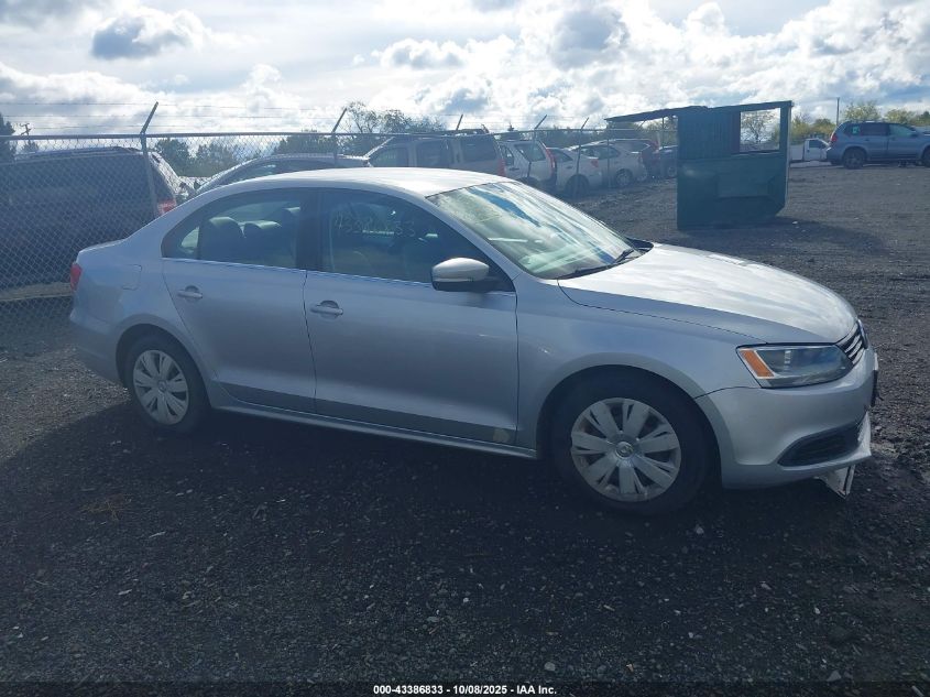 2013 Volkswagen Jetta 2.5L Se VIN: 3VWDP7AJ0DM419091 Lot: 43386833