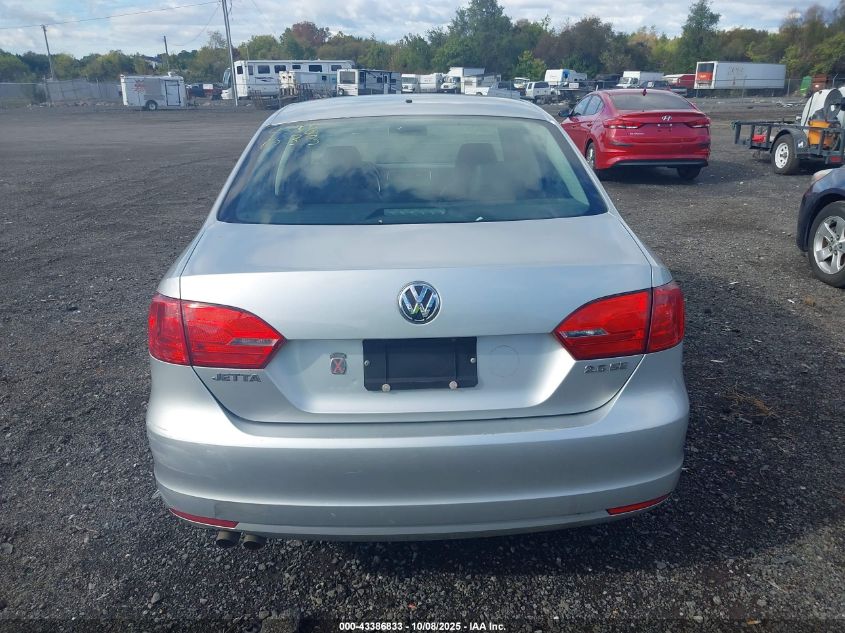 2013 Volkswagen Jetta 2.5L Se VIN: 3VWDP7AJ0DM419091 Lot: 43386833