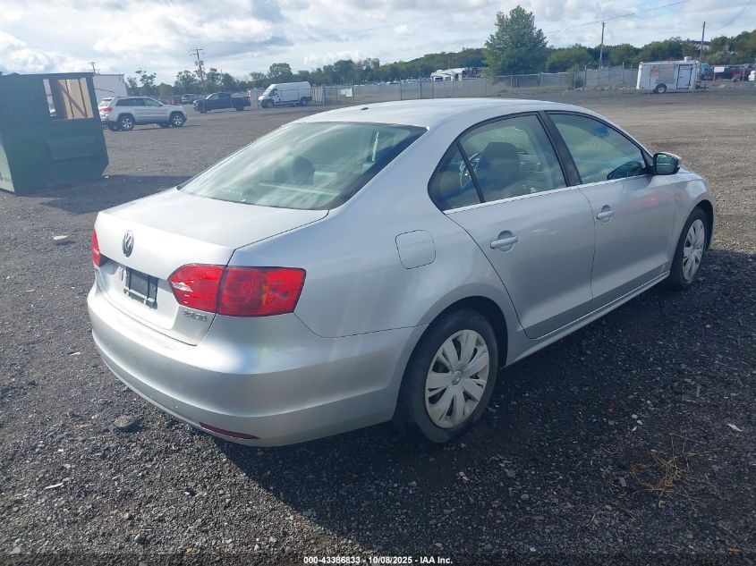 2013 Volkswagen Jetta 2.5L Se VIN: 3VWDP7AJ0DM419091 Lot: 43386833