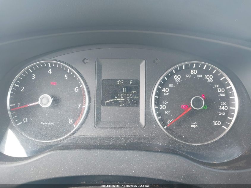 2013 Volkswagen Jetta 2.5L Se VIN: 3VWDP7AJ0DM419091 Lot: 43386833