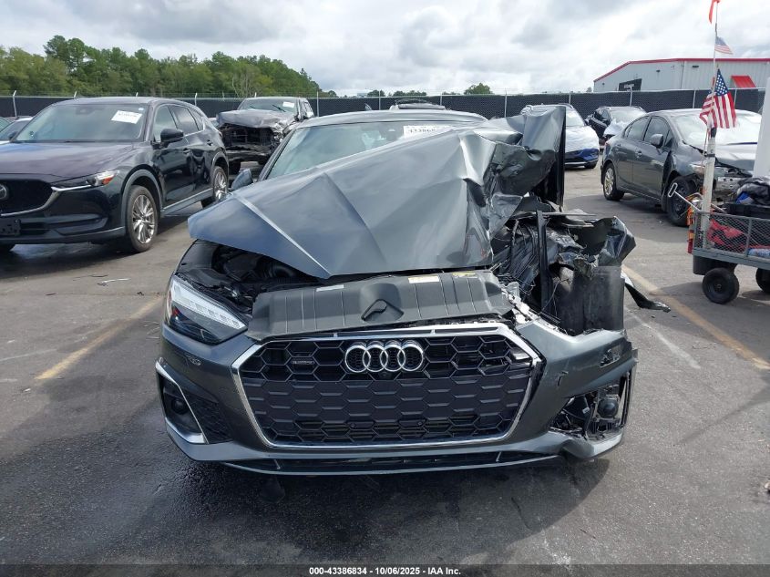 2023 Audi A5 Sportback Prestige 45 Tfsi S Line Quattro S Tronic VIN: WAUEADF58PA035867 Lot: 43386834