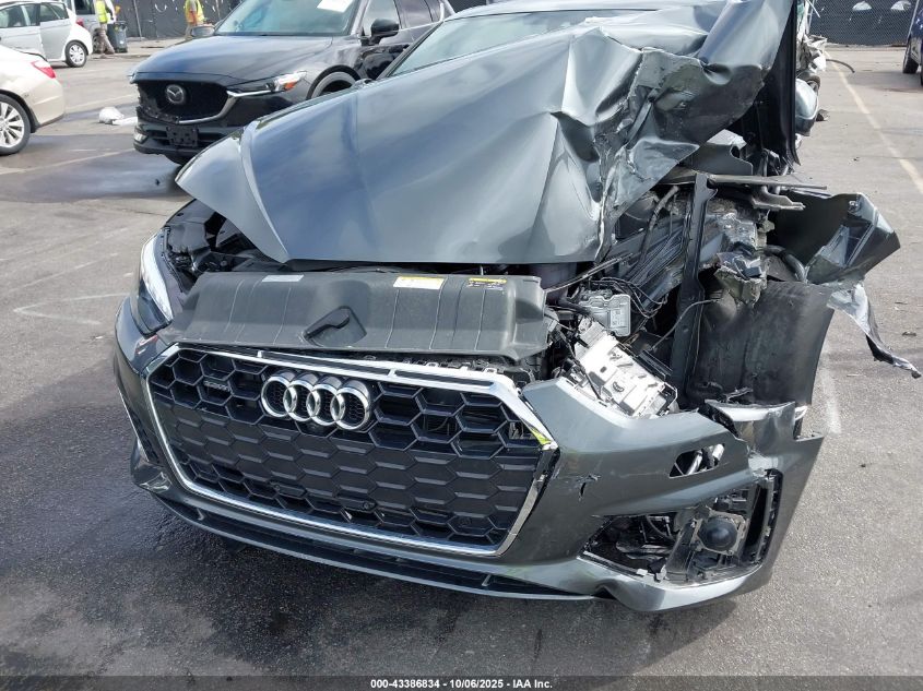 2023 Audi A5 Sportback Prestige 45 Tfsi S Line Quattro S Tronic VIN: WAUEADF58PA035867 Lot: 43386834