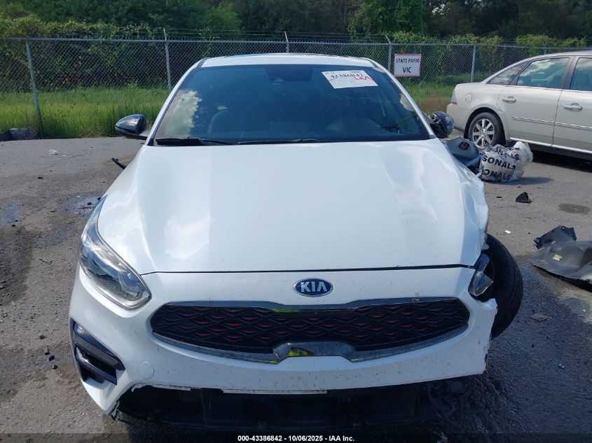 2021 Kia Forte Gt-Line VIN: 3KPF34AD1ME383504 Lot: 43386842