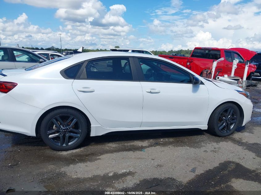 2021 Kia Forte Gt-Line VIN: 3KPF34AD1ME383504 Lot: 43386842