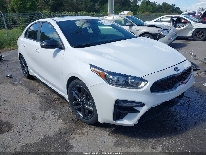 2021 Kia Forte Gt-Line VIN: 3KPF34AD1ME383504 Lot: 43386842