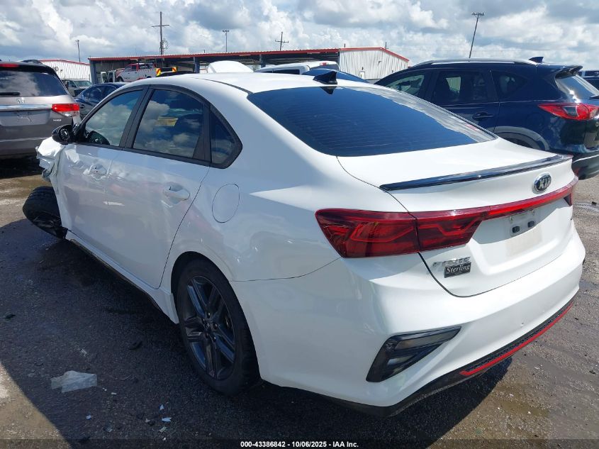 2021 Kia Forte Gt-Line VIN: 3KPF34AD1ME383504 Lot: 43386842