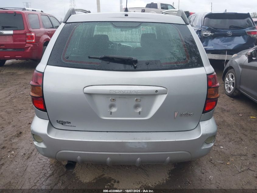 2005 Pontiac Vibe VIN: 5Y2SL63855Z402393 Lot: 43386841