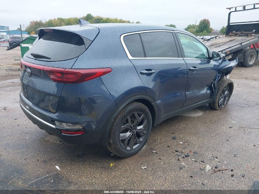 2022 Kia Sportage Lx VIN: KNDPMCAC7N7024629 Lot: 43386850