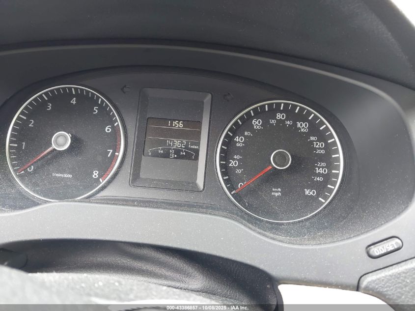 2014 Volkswagen Jetta 1.8T Se VIN: 3VWD17AJ7EM376419 Lot: 43386857