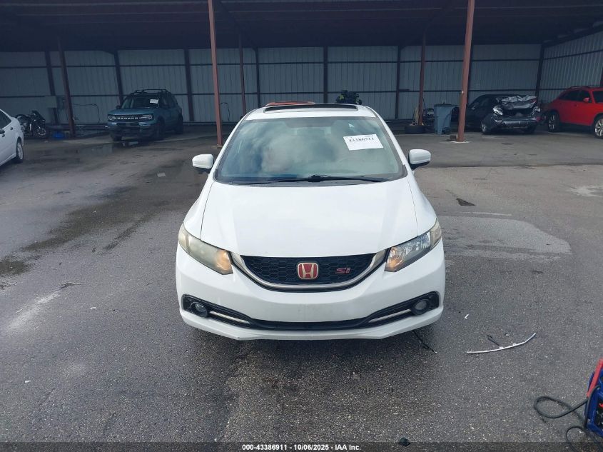 2015 Honda Civic Si VIN: 2HGFB6E54FH704655 Lot: 43386911