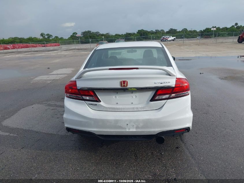 2015 Honda Civic Si VIN: 2HGFB6E54FH704655 Lot: 43386911