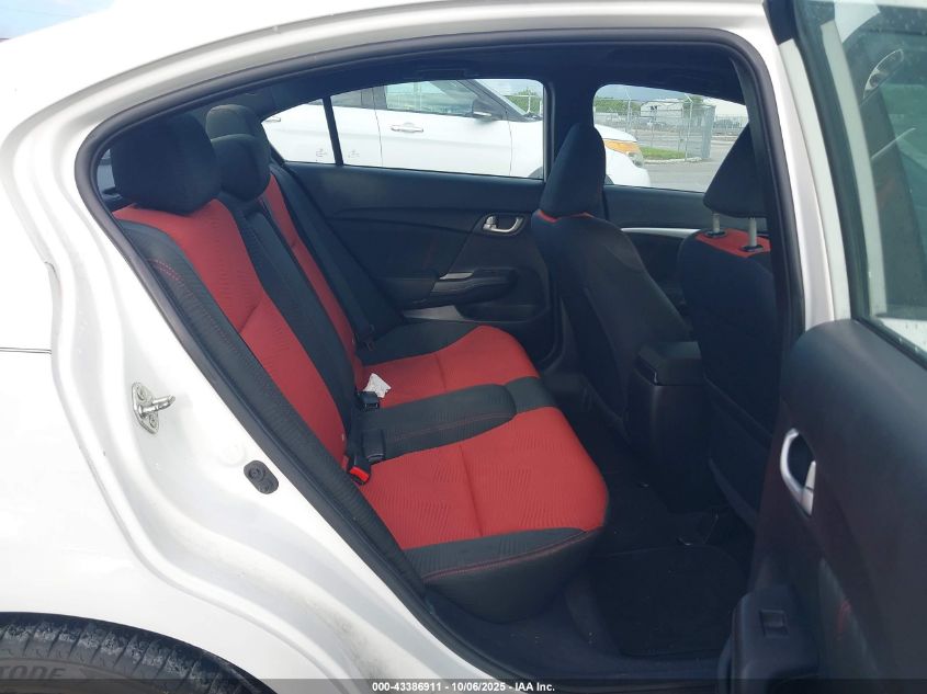 2015 Honda Civic Si VIN: 2HGFB6E54FH704655 Lot: 43386911