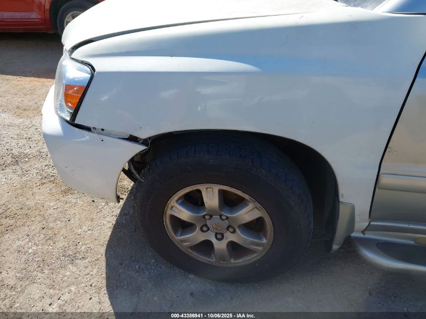 2007 Toyota Highlander V6 VIN: JTEDP21A270130657 Lot: 43386941