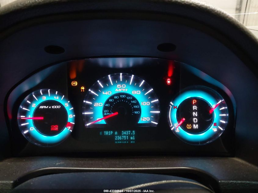 2012 Ford Fusion Sel VIN: 3FAHP0CG6CR125716 Lot: 43386944