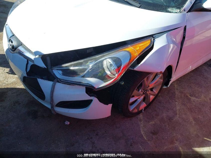 2016 Hyundai Veloster VIN: KMHTC6AD1GU288392 Lot: 43386952