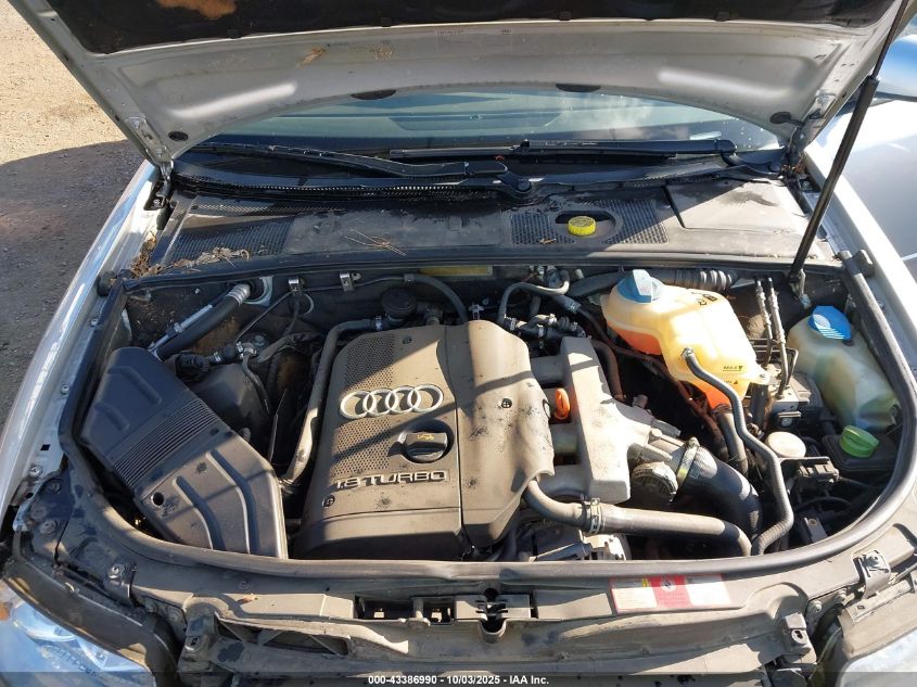 2004 Audi A4 1.8T VIN: WAUJC68E14A050580 Lot: 43386990