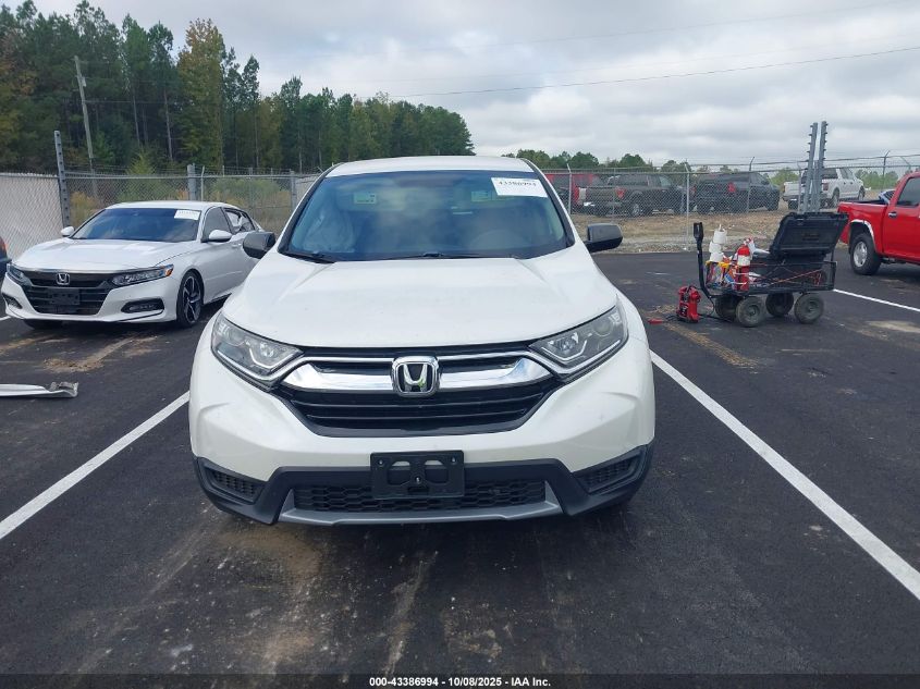 2018 Honda Cr-V Lx VIN: 2HKRW5H39JH406879 Lot: 43386994