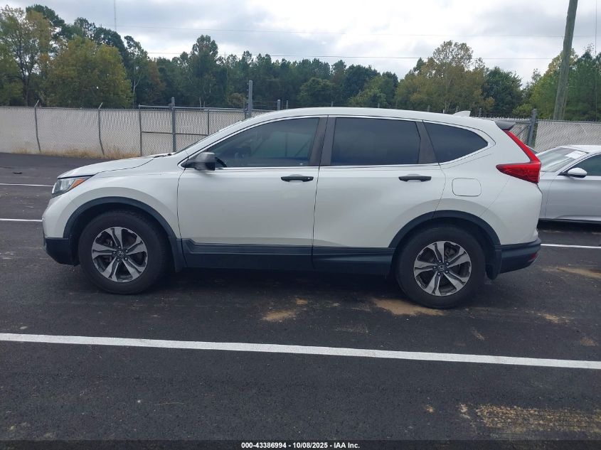 2018 Honda Cr-V Lx VIN: 2HKRW5H39JH406879 Lot: 43386994