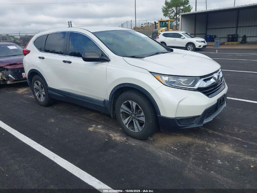 2018 Honda Cr-V Lx VIN: 2HKRW5H39JH406879 Lot: 43386994