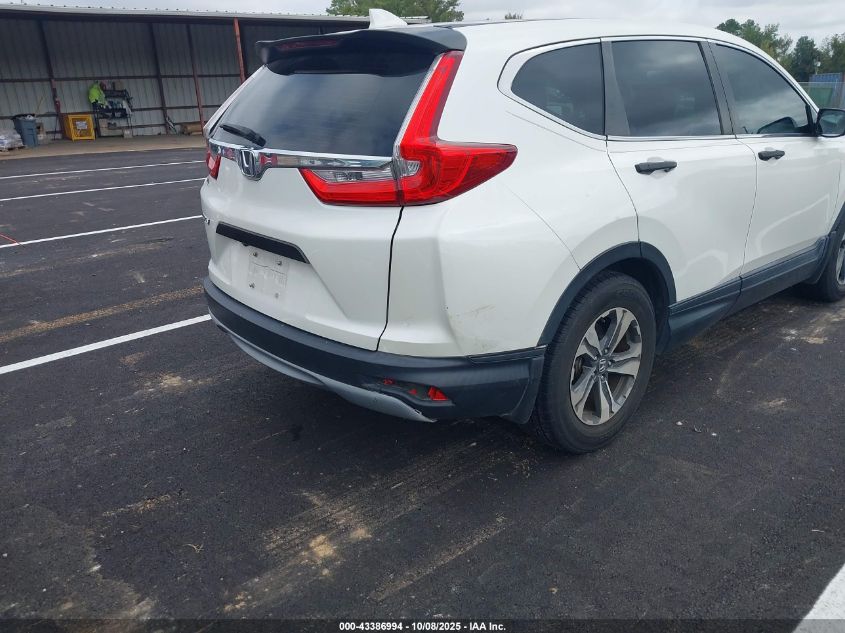 2018 Honda Cr-V Lx VIN: 2HKRW5H39JH406879 Lot: 43386994