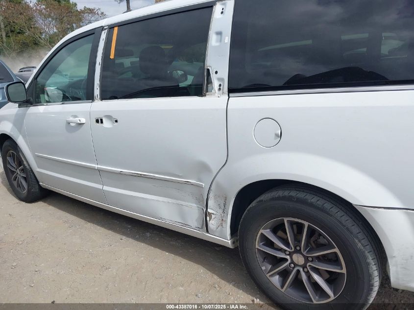 2017 Dodge Grand Caravan Sxt VIN: 2C4RDGCG7HR624473 Lot: 43387016