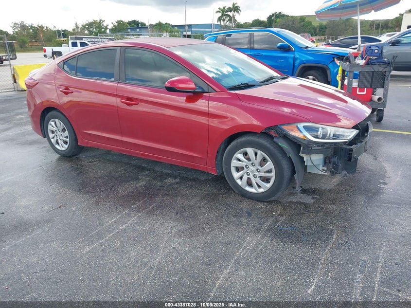 KMHD74LF4HU367598 2017 Hyundai Elantra Se auction photo 1