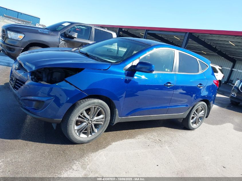 2015 Hyundai Tucson Gls VIN: KM8JTCAF2FU031909 Lot: 43387031