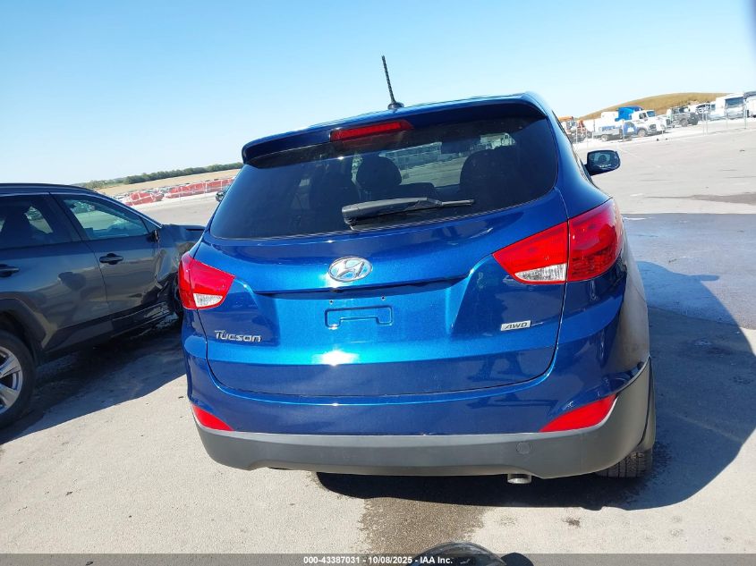 2015 Hyundai Tucson Gls VIN: KM8JTCAF2FU031909 Lot: 43387031