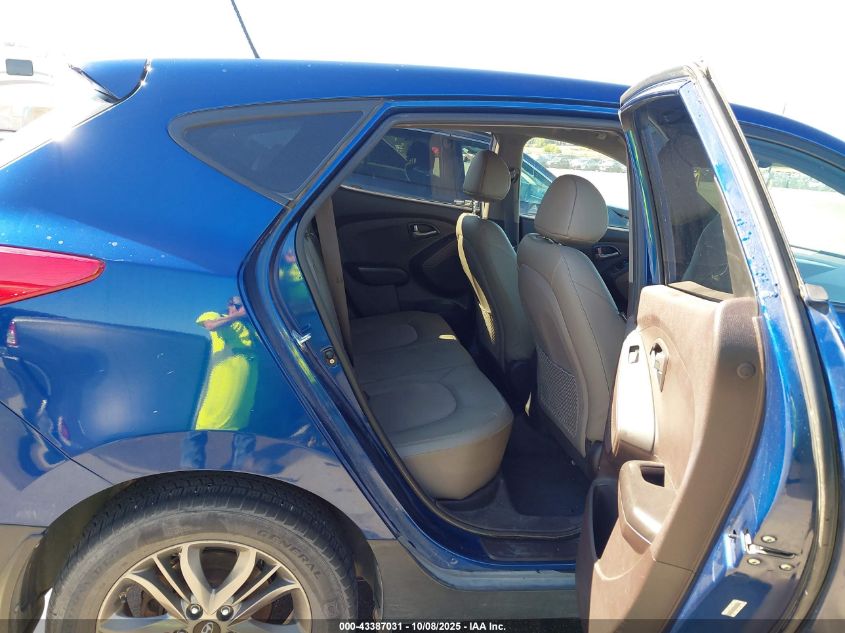 2015 Hyundai Tucson Gls VIN: KM8JTCAF2FU031909 Lot: 43387031