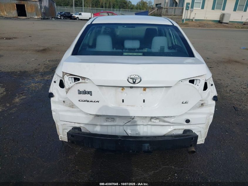 2015 Toyota Corolla Le VIN: 2T1BURHEXFC303352 Lot: 43387045