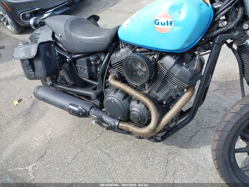 2015 Yamaha Xvs950 Cr VIN: JYAVN06E4FA001113 Lot: 43387064