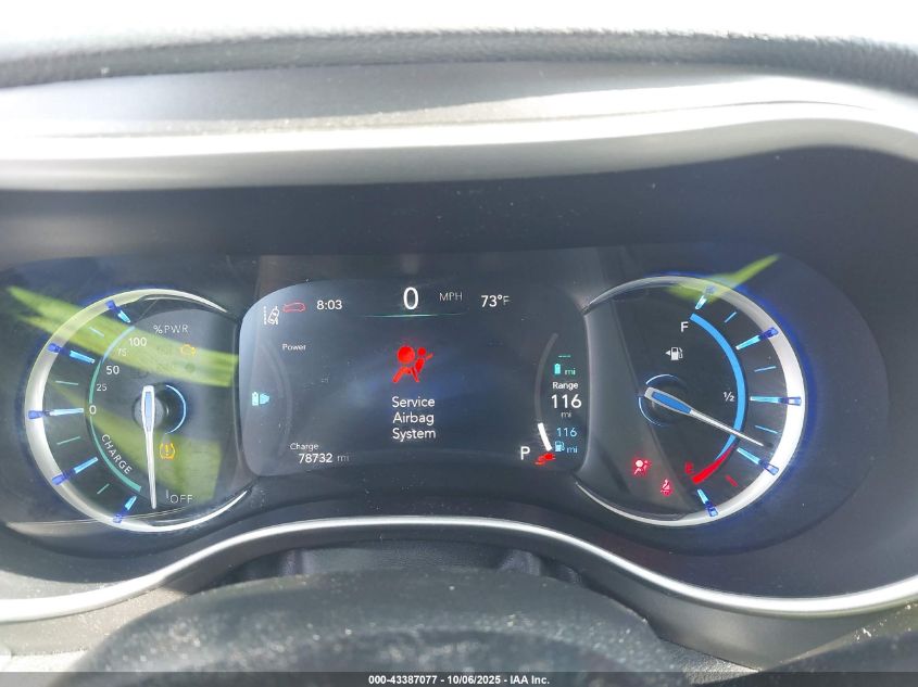 2023 Chrysler Pacifica Hybrid Touring L VIN: 2C4RC1L70PR522947 Lot: 43387077