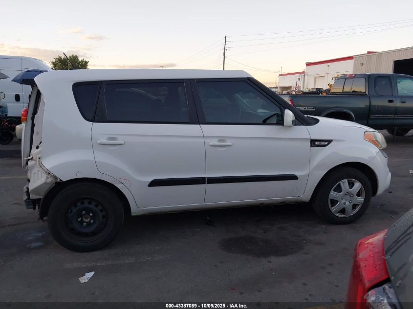 2012 Kia Soul VIN: KNDJT2A5XC7449361 Lot: 43387089
