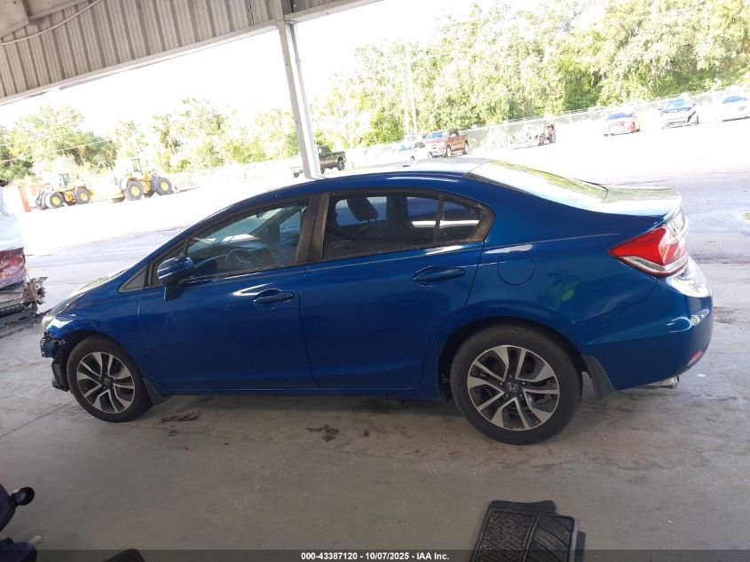 2015 Honda Civic Ex VIN: 19XFB2F89FE031180 Lot: 43387120