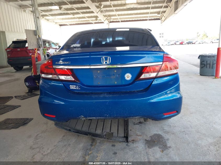 2015 Honda Civic Ex VIN: 19XFB2F89FE031180 Lot: 43387120