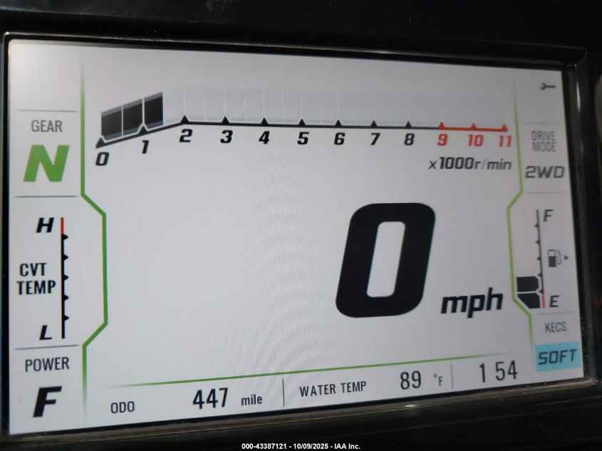 2024 Kawasaki Krt1000 B VIN: JKARTCB10RB504498 Lot: 43387121