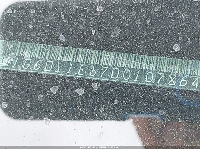 2013 CADILLAC CTS PERFORMANCE 1G6DL1E37D0107864