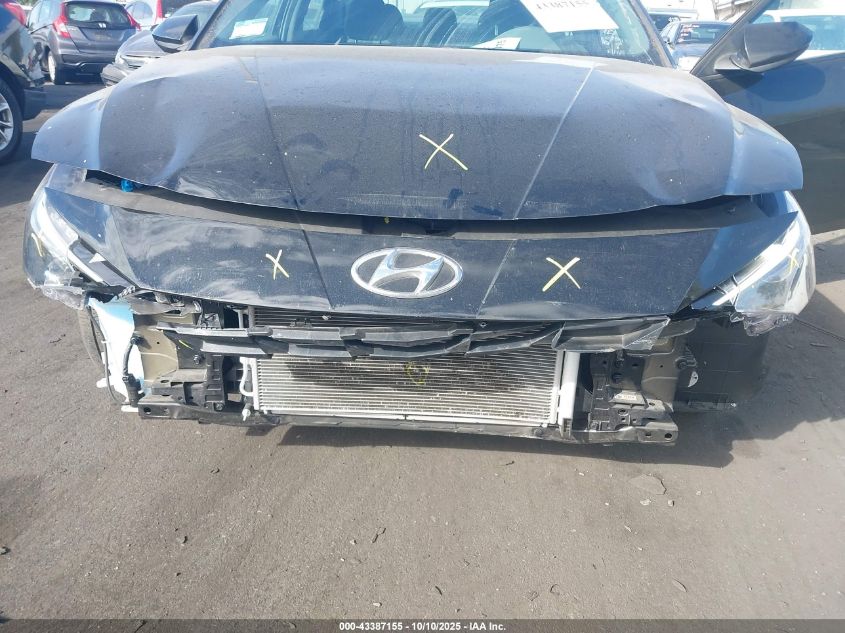 2023 Hyundai Elantra Se VIN: KMHLL4AGXPU575356 Lot: 43387155