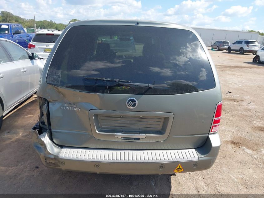 2004 Mercury Monterey VIN: 2MRZA20244BJ00878 Lot: 43387157